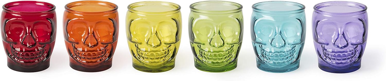 Excelsa SET 6 BICCHIERI CALAVERA MULT.