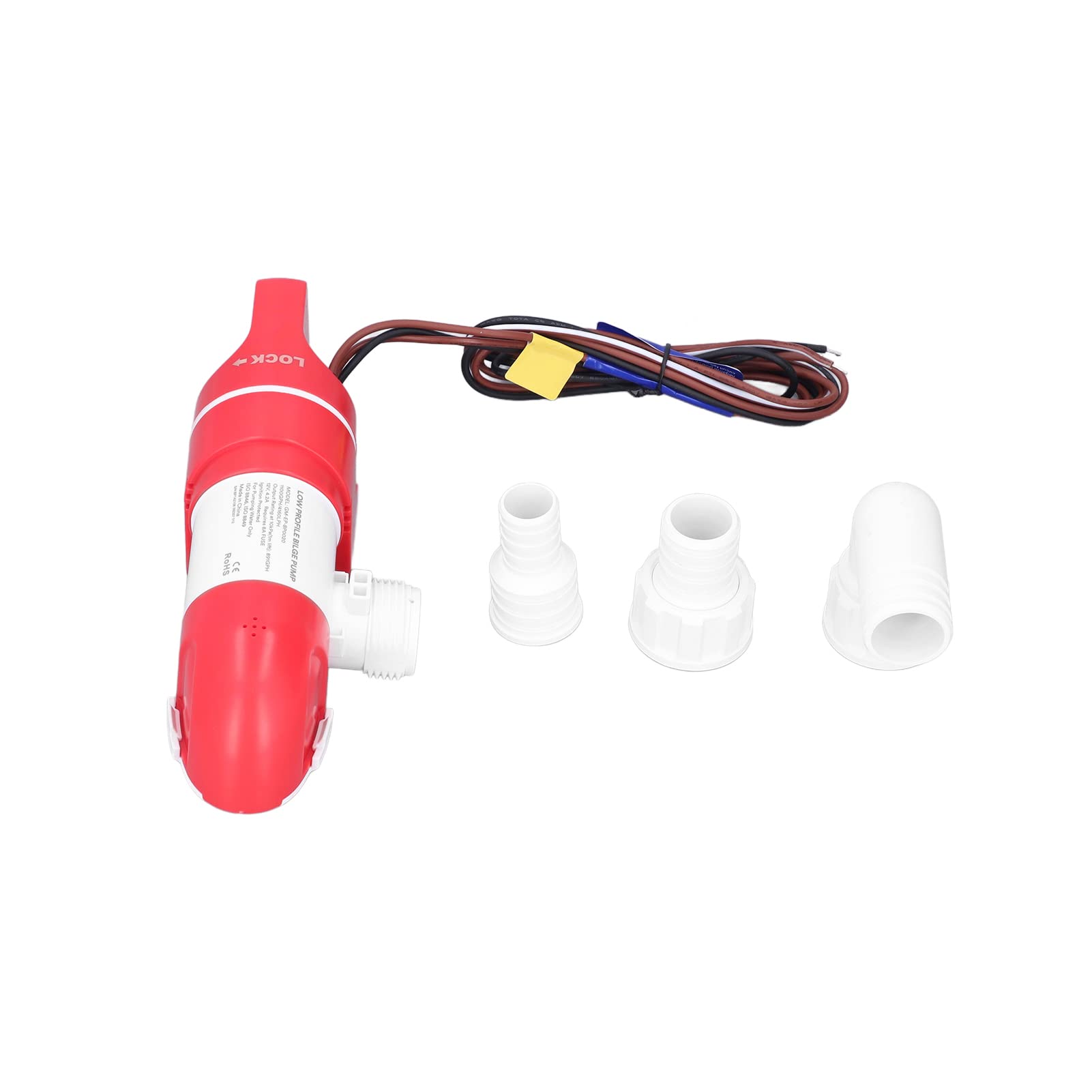 Pompa di Sentina Marina DC12V 1100GPH Automatica