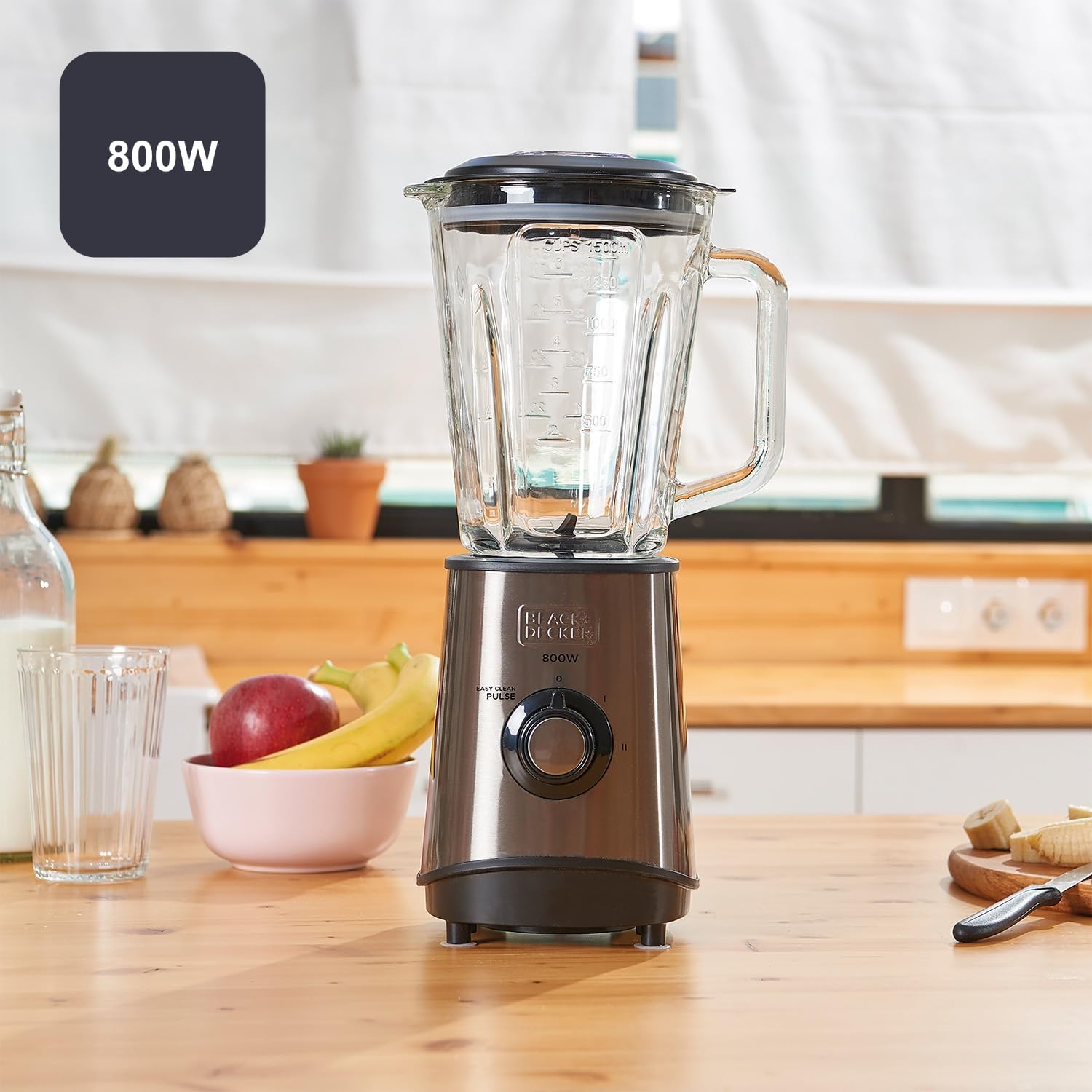 Black+decker Frullatore in Vetro 800W 1,5L - immagine 2