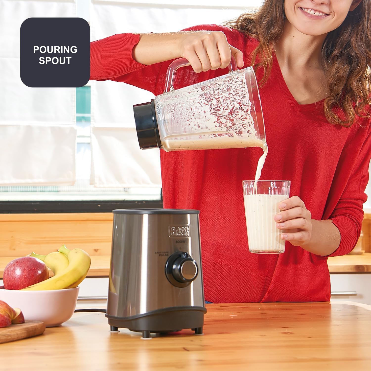 Black+decker Frullatore in Vetro 800W 1,5L - immagine 4