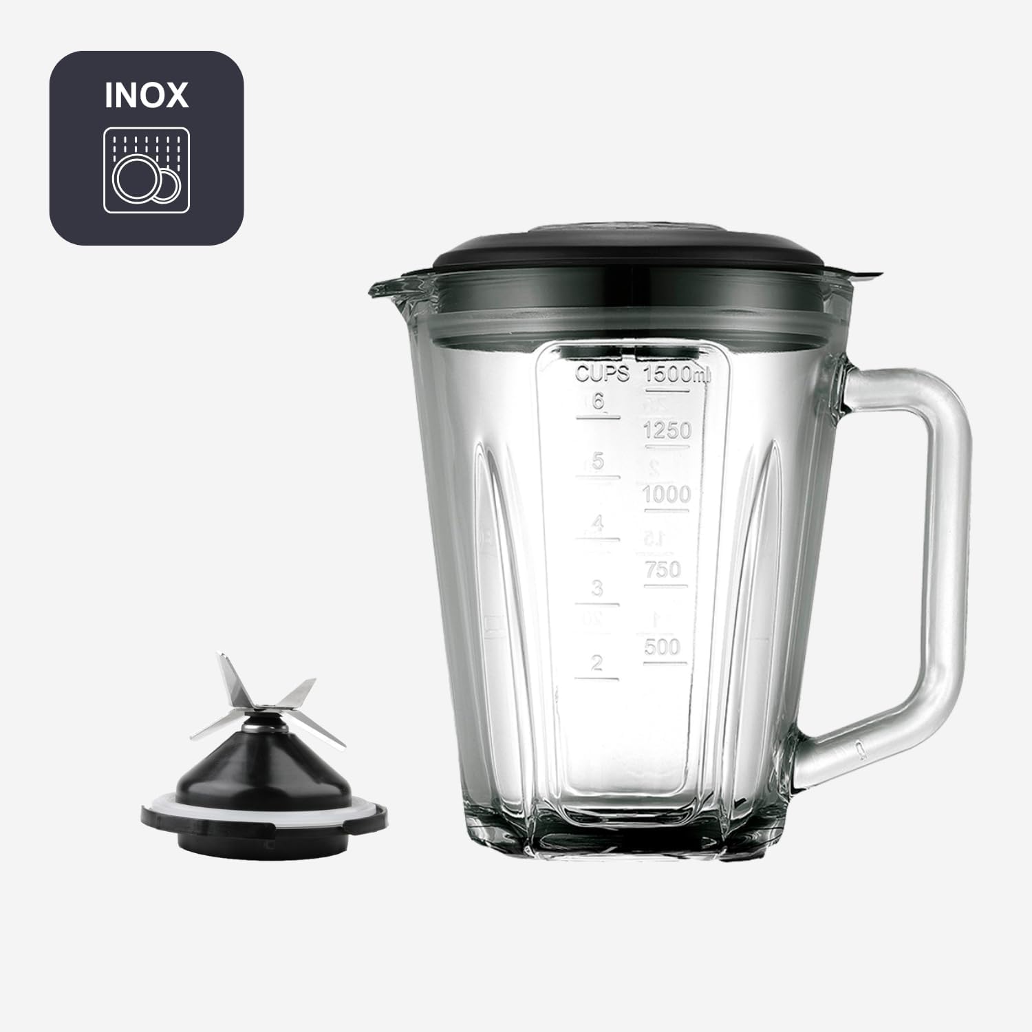 Black+decker Frullatore in Vetro 800W 1,5L - immagine 7