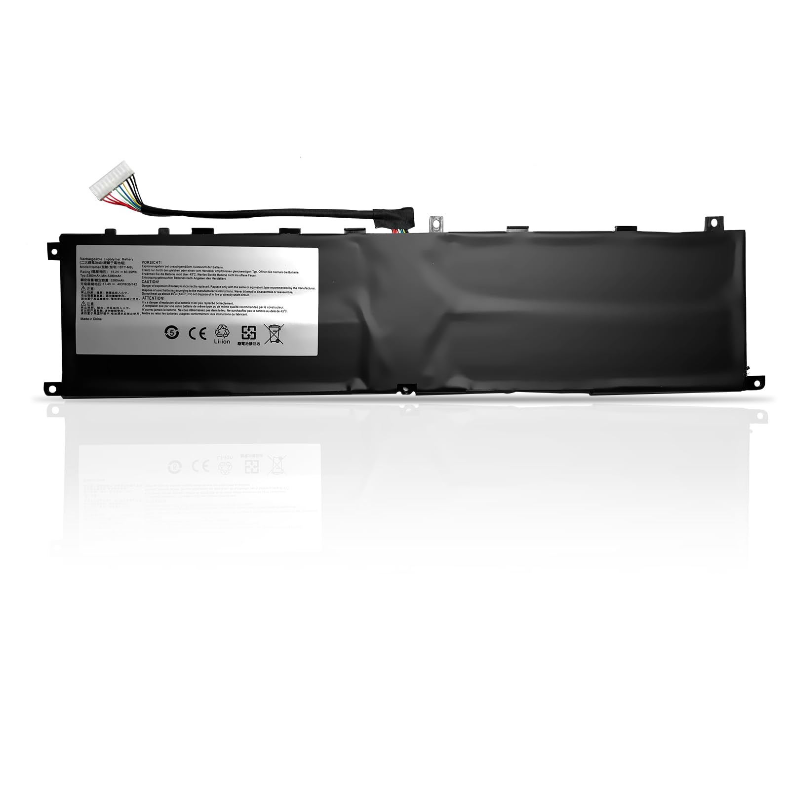 BTY-M6L Batteria Laptop per MSI GS65 GS75 Stealth Thin