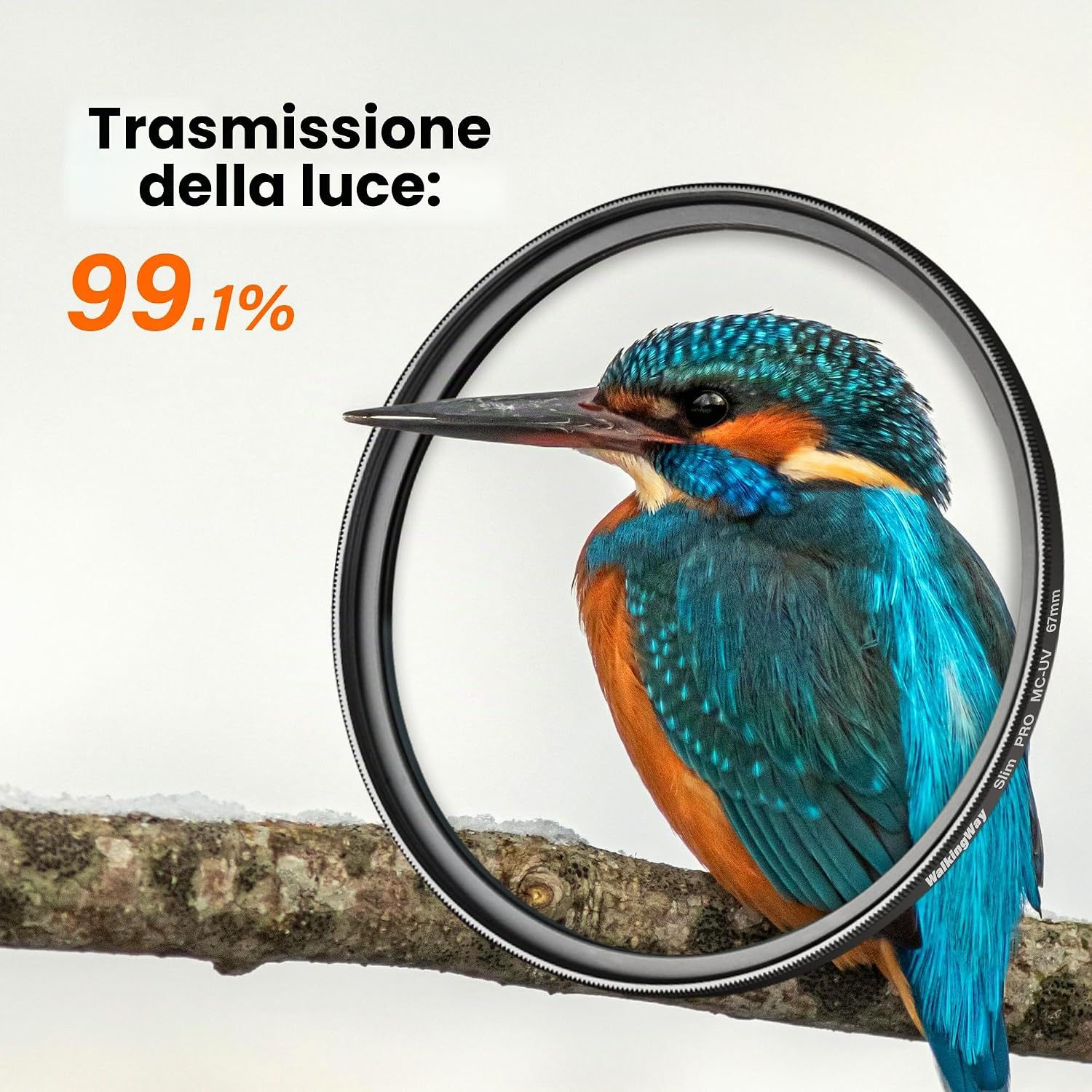 Hoya UX - Filtro UV da 49 mm, protezione UV, 10 volte per la riduzione dei riflessi, impermeabile, vetro di ottima qualità con sottile rivestimento in alluminio