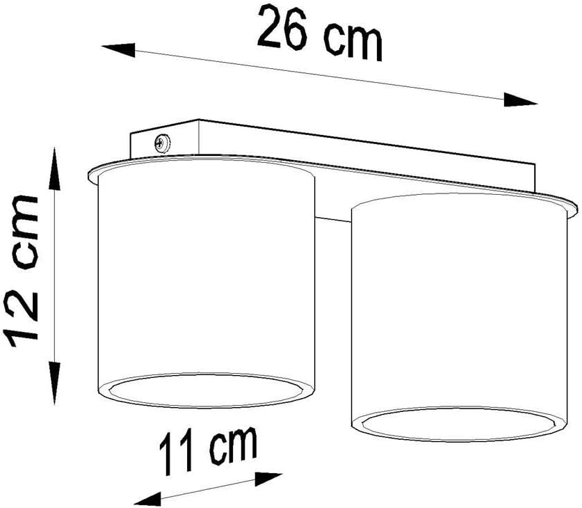 Sollux Lighting Orbis Lampada da Soffitto a Incasso - immagine 5