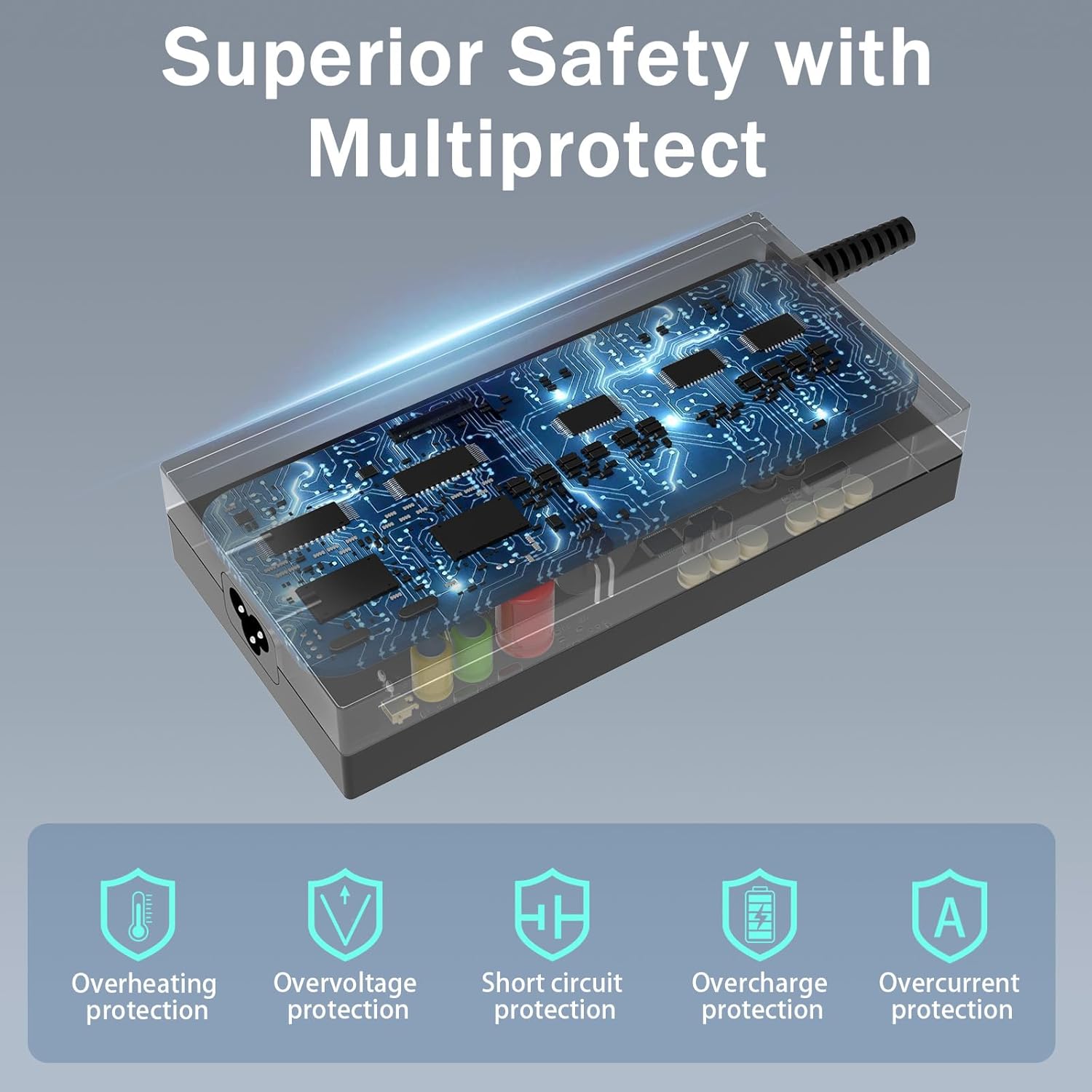 Qyd Alimentatore 120W per Asus Rog e Notebook - immagine 4