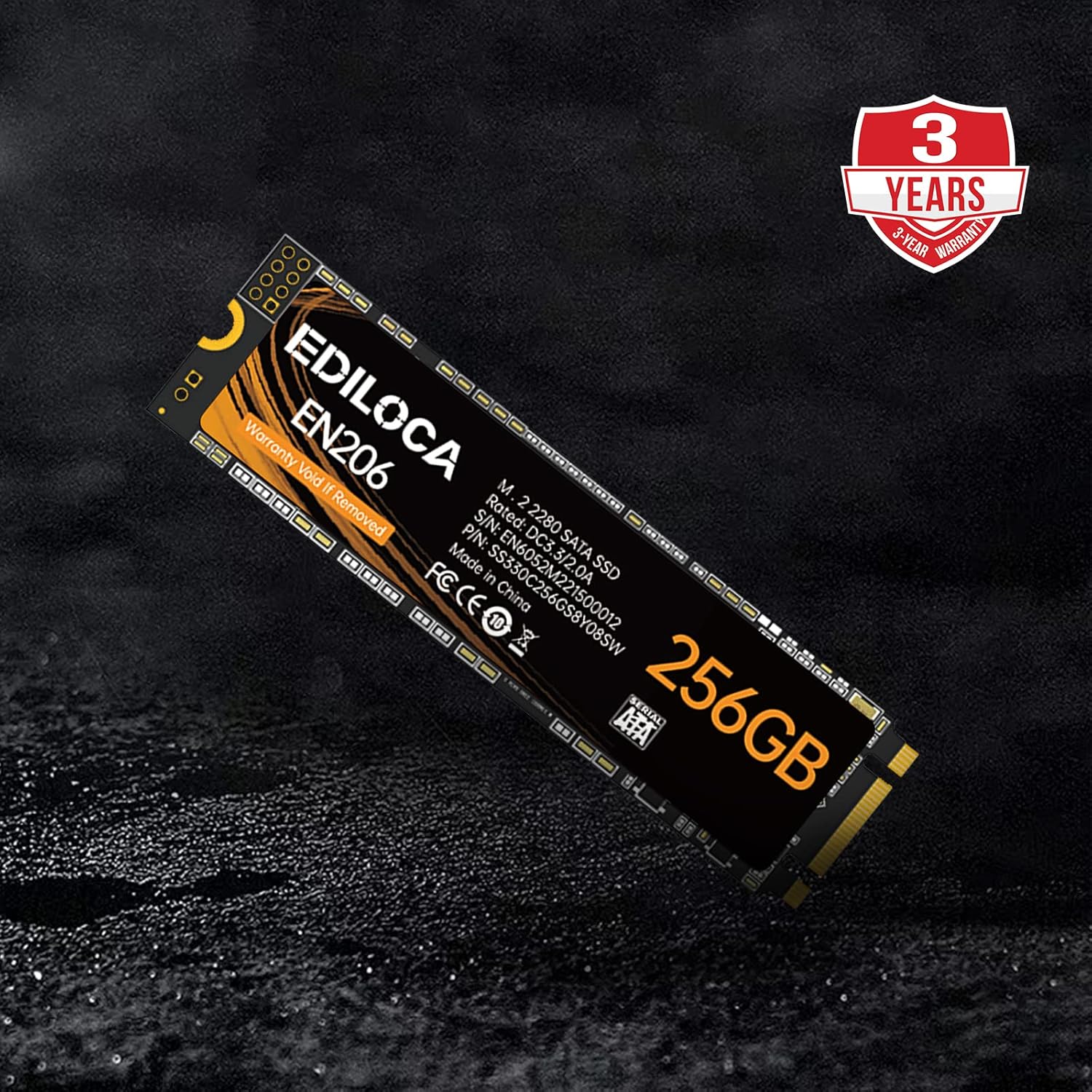 Ediloca EN206 256GB M.2 SSD SATA III 6Gb/s - immagine 6