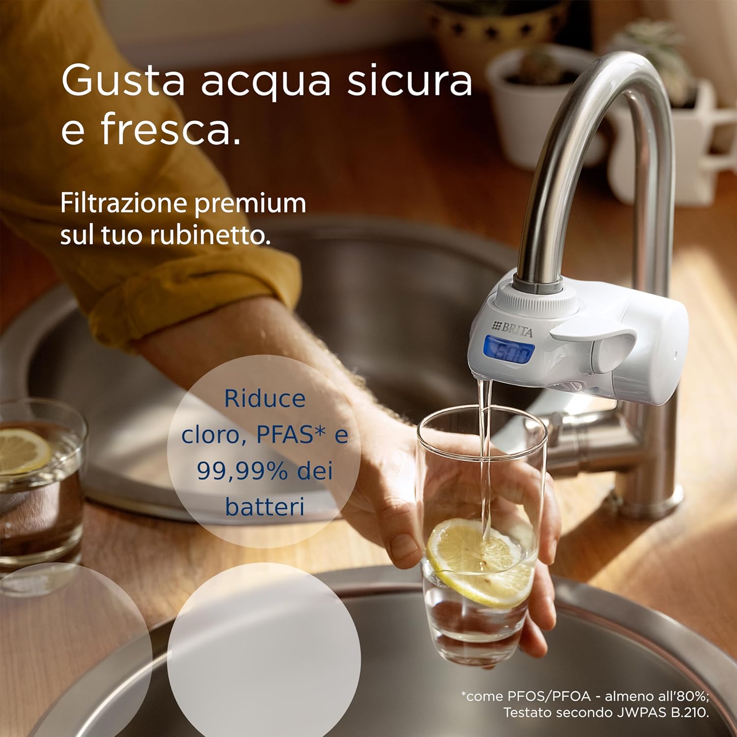 Brita ON TAP Pro V-MF con Filtro Acqua Rubinetto - immagine 3