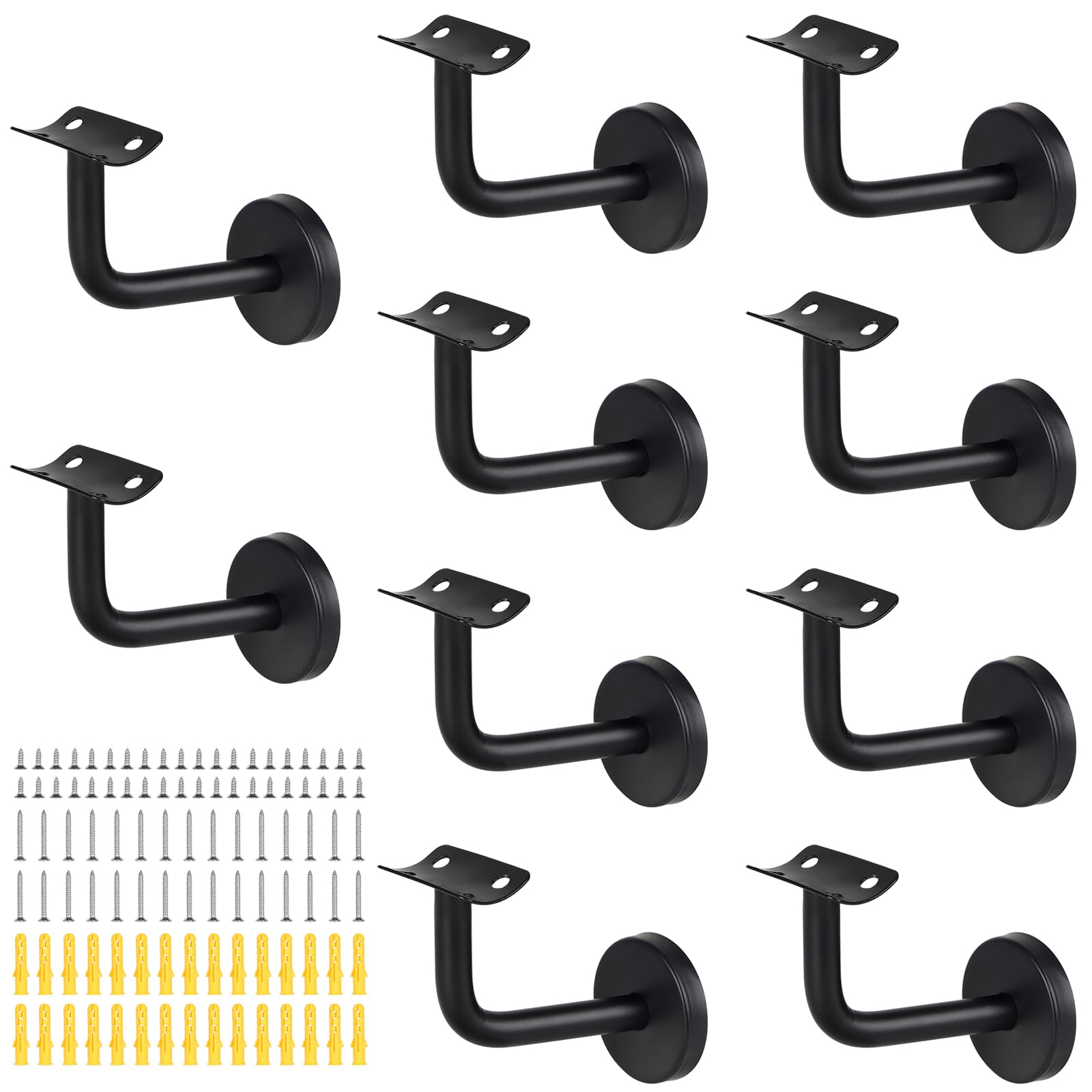 Supaway Staffe per Corrimano Scale in Acciaio Inox (10Pz)