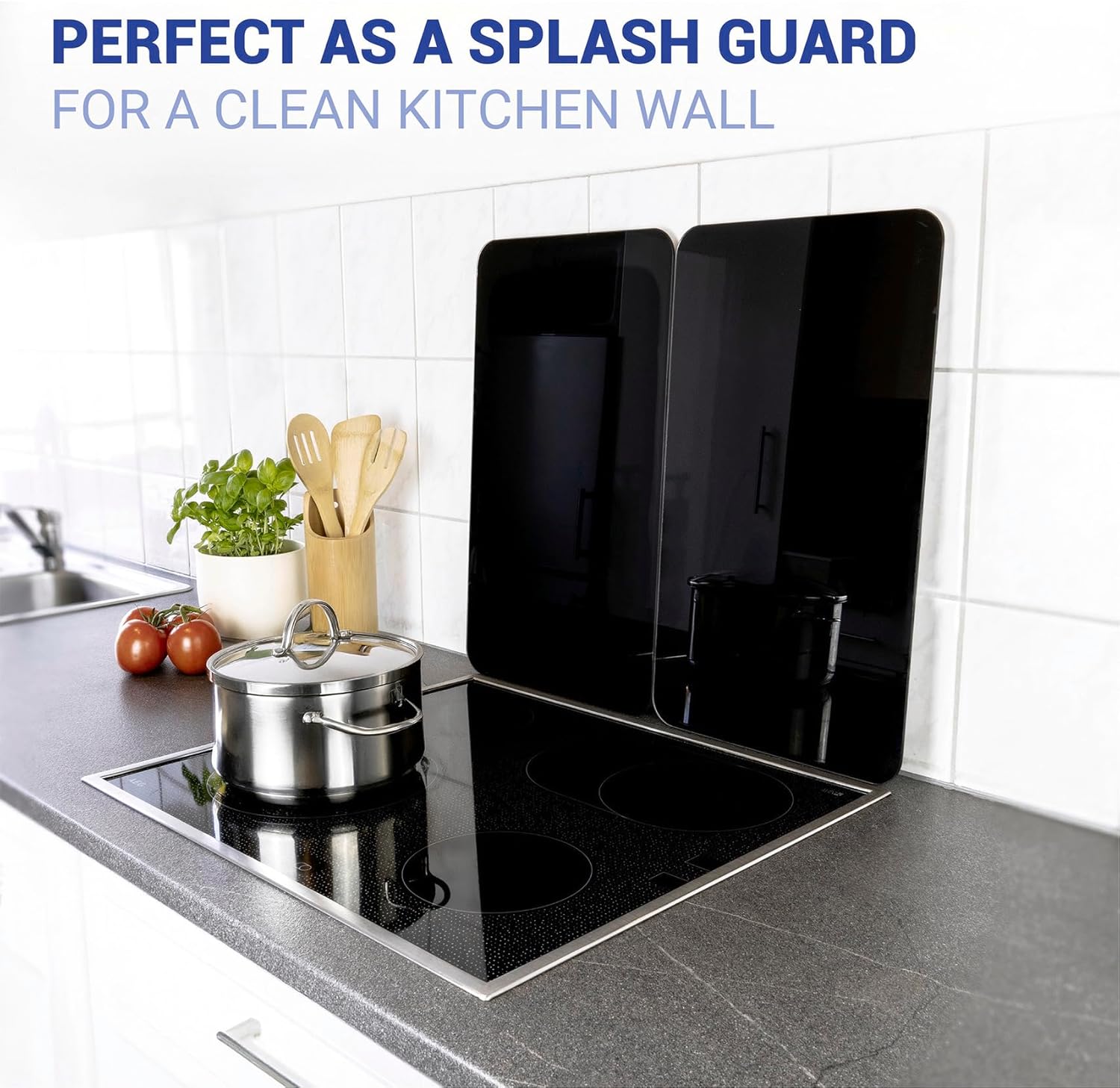 Wenko Coprifornelli Universale Mod Nero 2 pezzi - immagine 5