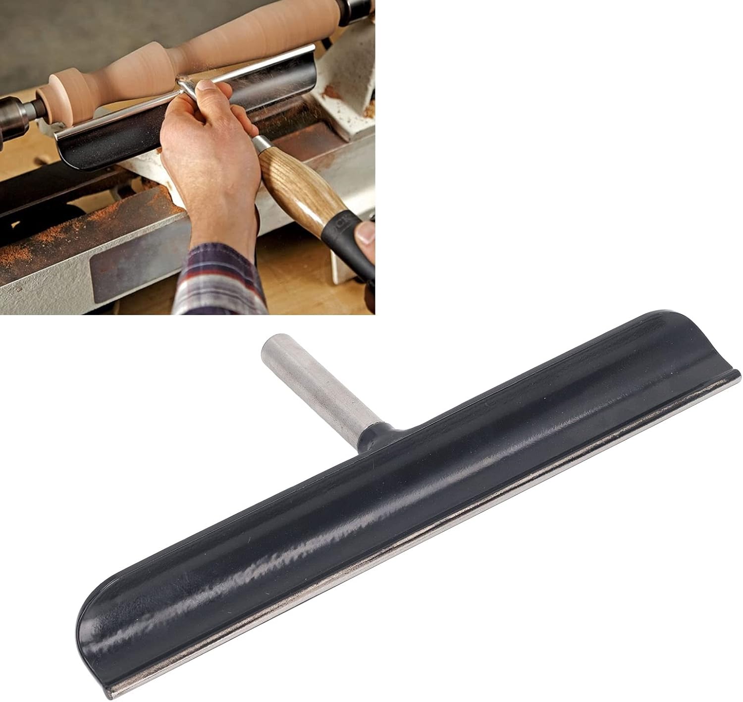 Riposo per Tornio in Acciaio Inox 30cm - immagine 2