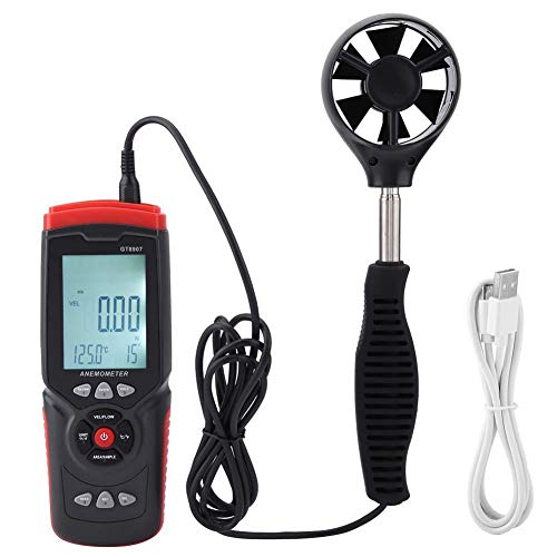 GT8907 Termometro Anemometro USB Alta Precisione