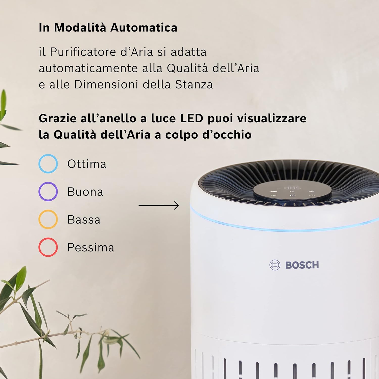 Bosch Air 2000 Purificatore d'aria fino a 37,5 m² - immagine 3