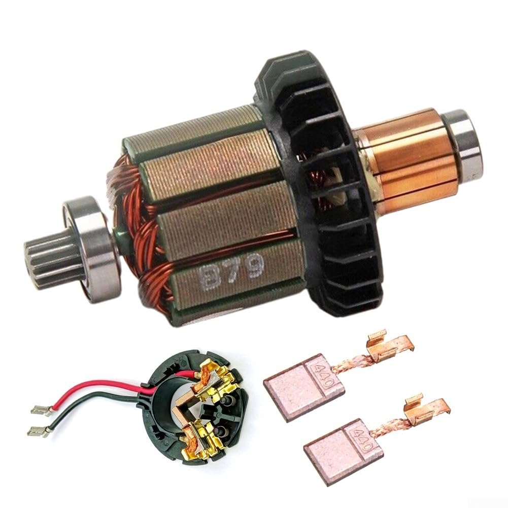 Armature - Porta spazzole e spazzola per DDF482 DHP482 619380-9 619583-5