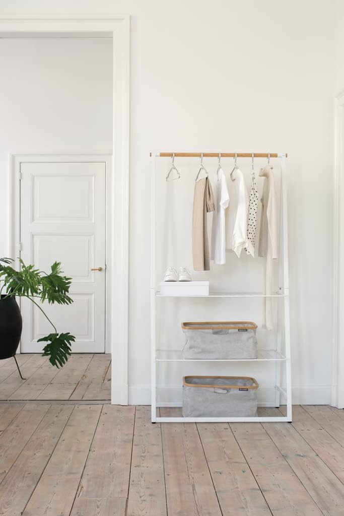 Brabantia Organizer Appendiabiti Linn - Grande, White - immagine 4