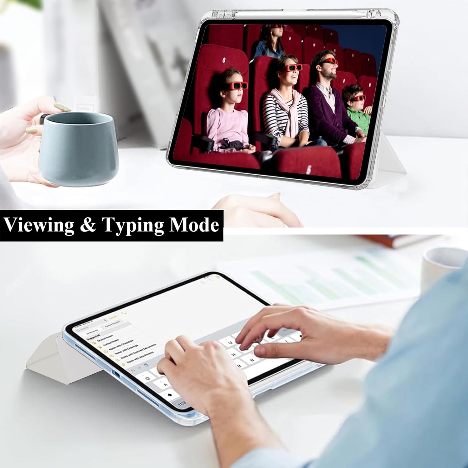 Espzanthic Custodia per iPad 11a/10a Gen (2025/2022) - immagine 7