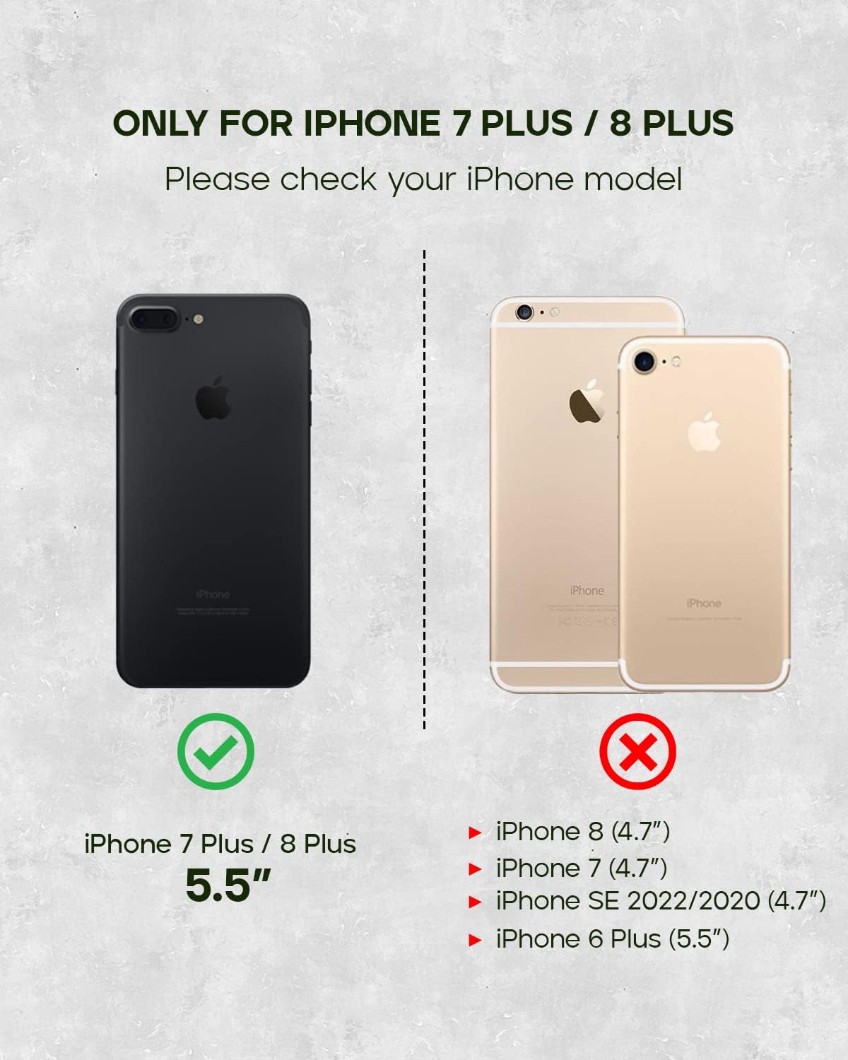 Porter Riley Custodia in Pelle per iPhone 7 Plus/8 Plus - immagine 2