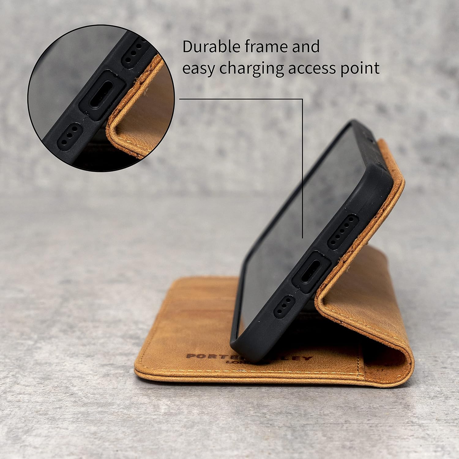 Porter Riley Custodia in Pelle per iPhone 7 Plus/8 Plus - immagine 4