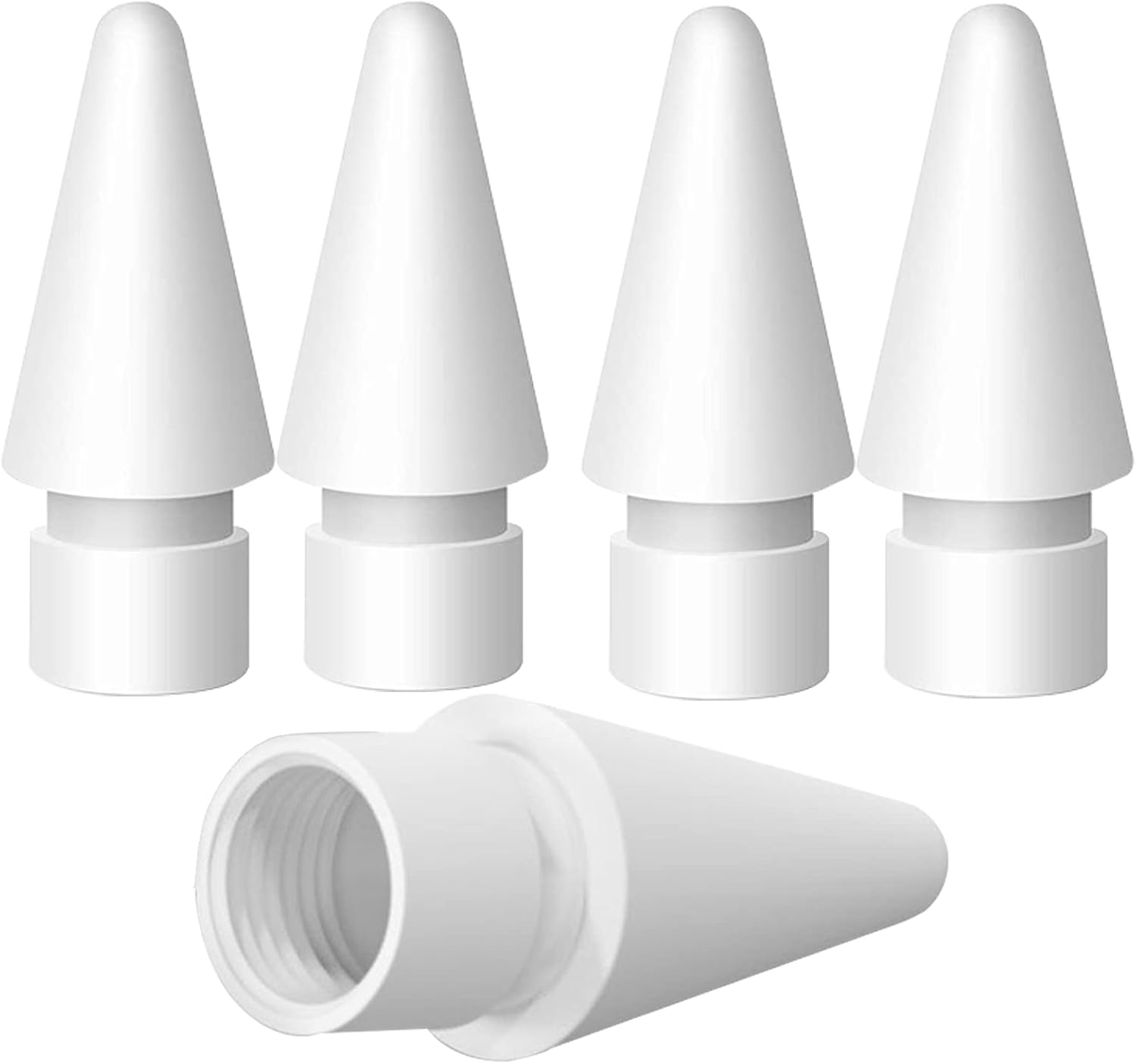 Wilbeva 5 Punte di Ricambio per Apple Pencil - immagine 1