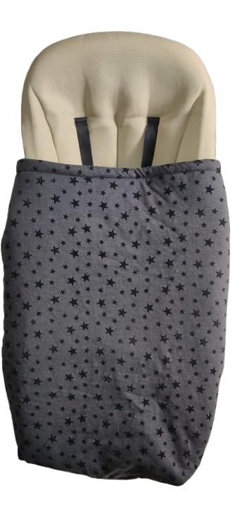 moon-bebe Coperta Coprigambe Universale, Nero