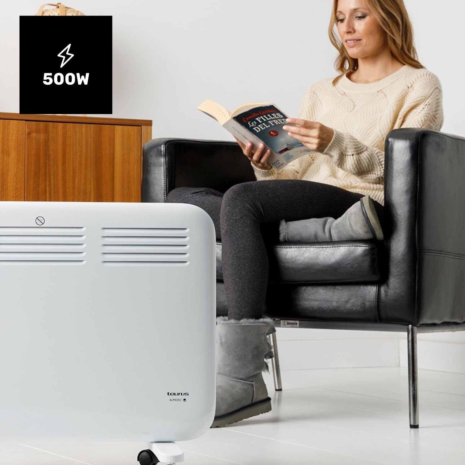 Taurus Termoconvettore 500W con Schermo Digitale - immagine 7