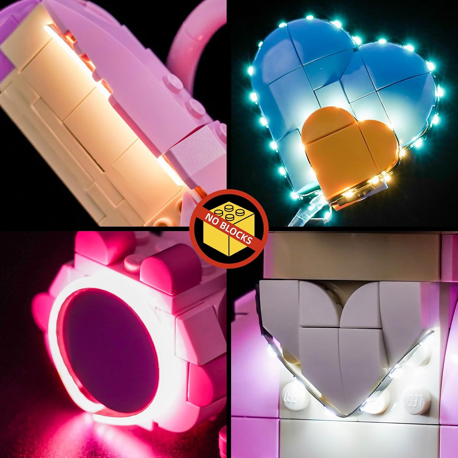 Set Luci LED compatibile con Lego Angel 43257 - immagine 5