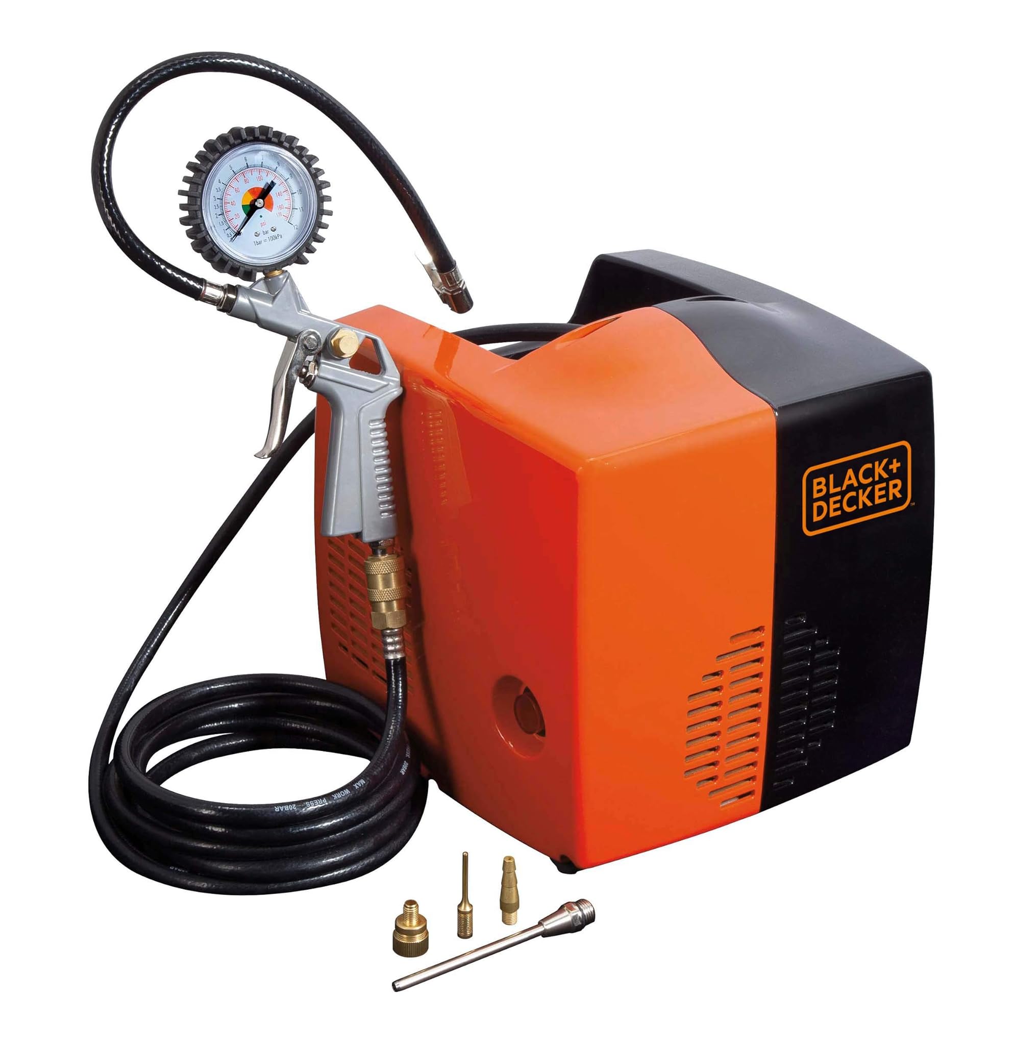 Black+decker Compressore d'Aria BD 195 CUBO