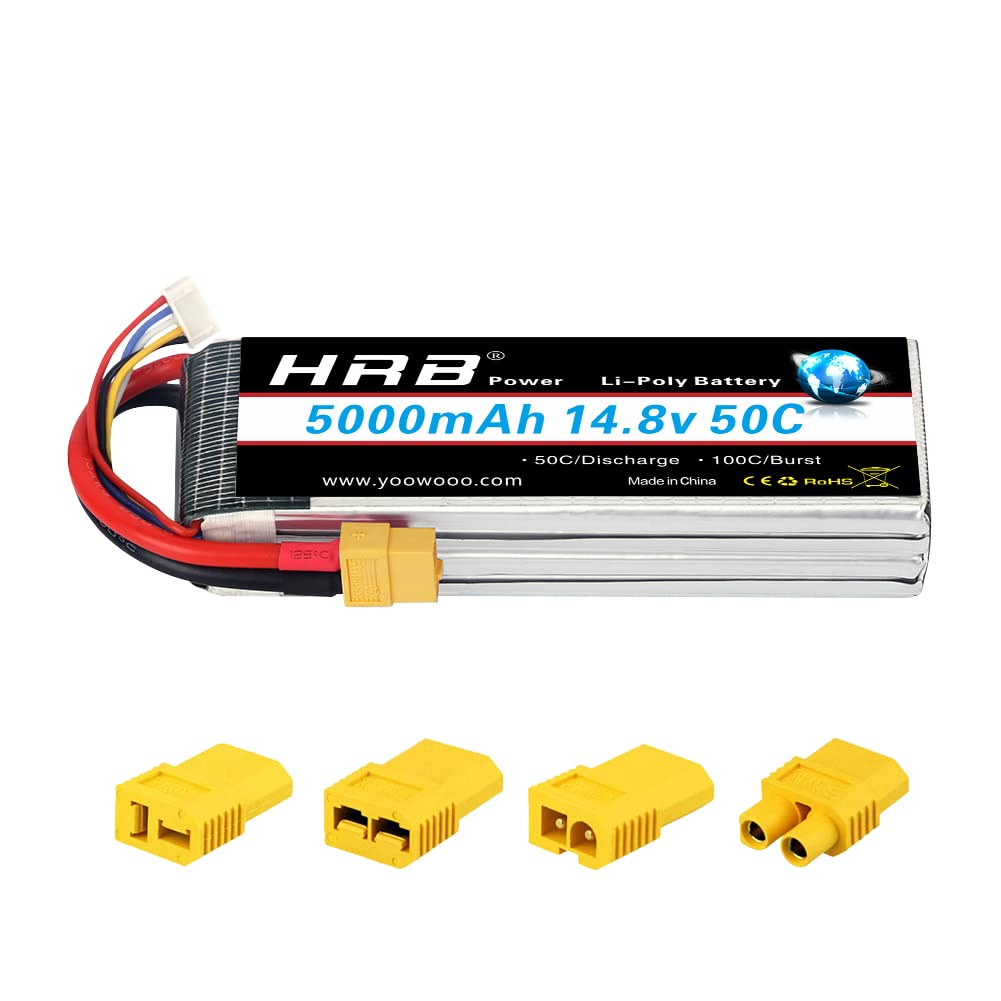 HRB Batteria LiPo 14.8V 5000mAh 50C 4S