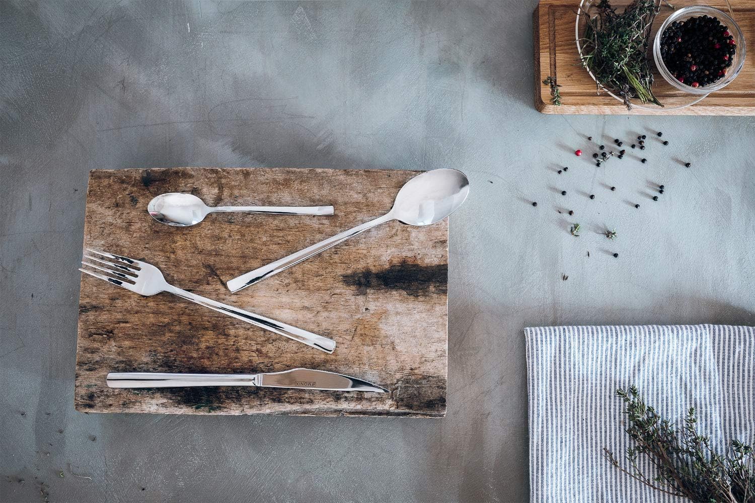 Monix Génova - Set Posate 24 Pezzi Acciaio Inox 18/10 - immagine 3