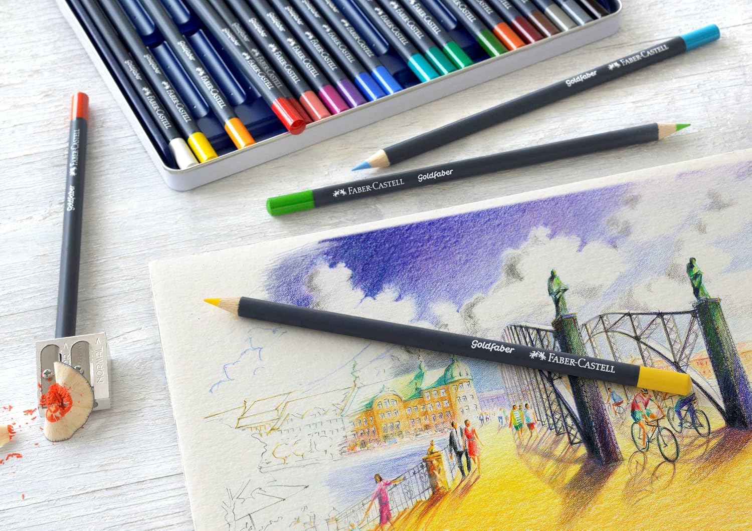 Faber-Castell 114748 Matite Colorate, 48 - immagine 2