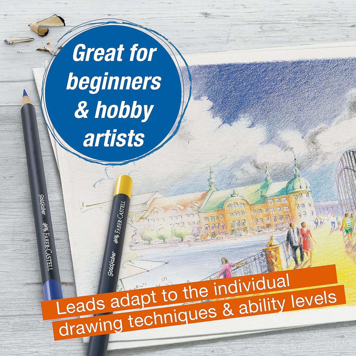 Faber-Castell 114748 Matite Colorate, 48 - immagine 8