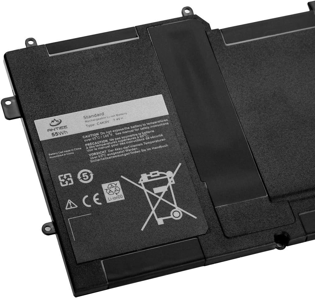 Antiee C4K9V - Batteria per DELL XPS 12 Ultrabook 55Wh - immagine 5