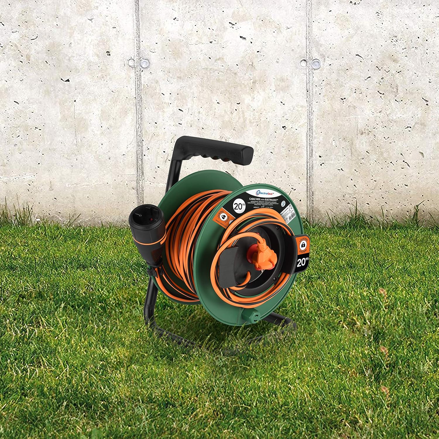 Electraline 49245 Avvolgicavo con Prolunga 20M - immagine 5