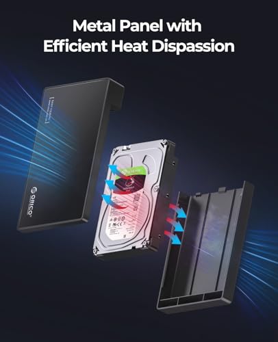 Orico Case Esterno USB 3.0 per HDD/SSD SATA 2,5"/3,5" - immagine 4