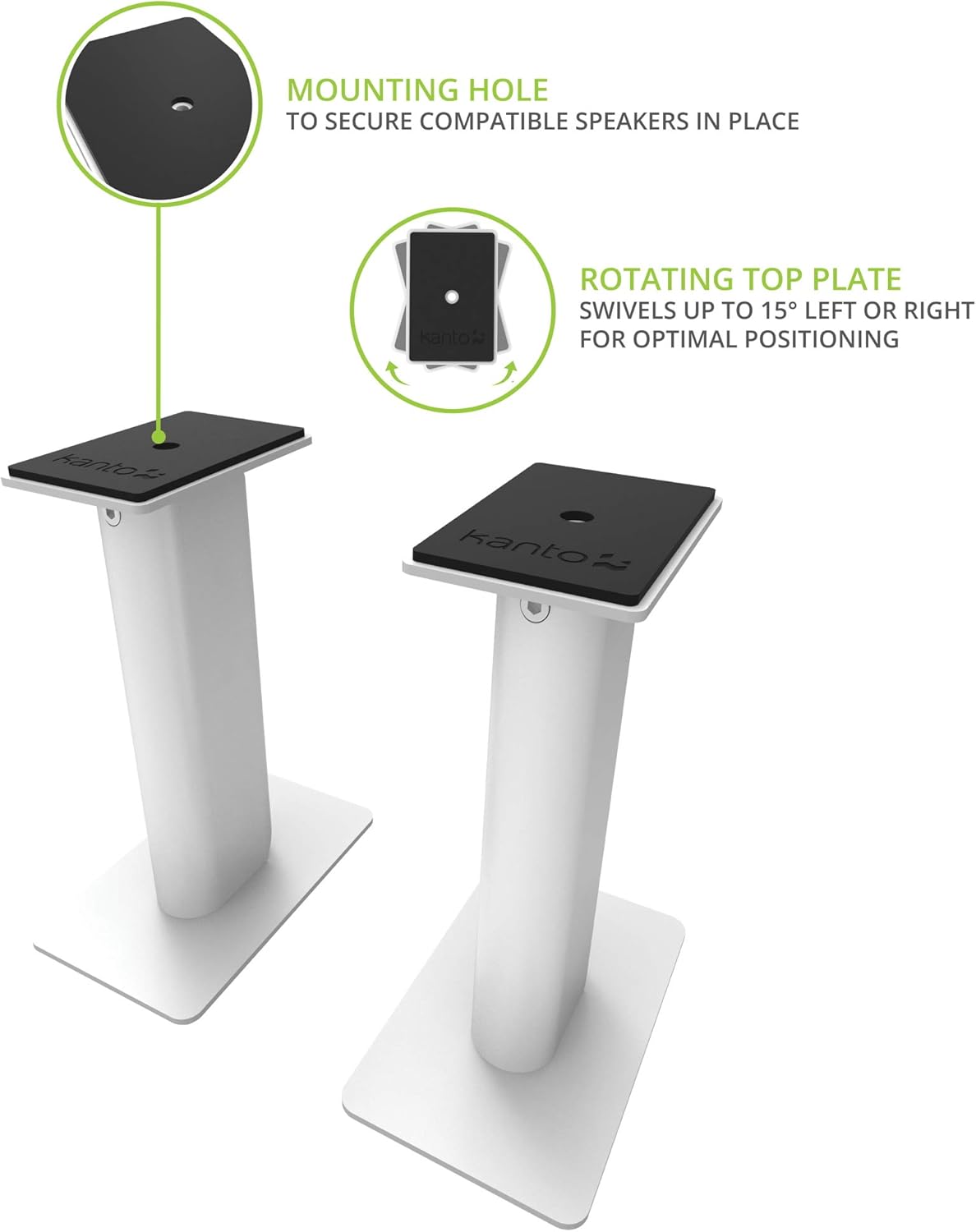 Kanto SP9W - Supporto per altoparlanti da 22,9 cm - immagine 2