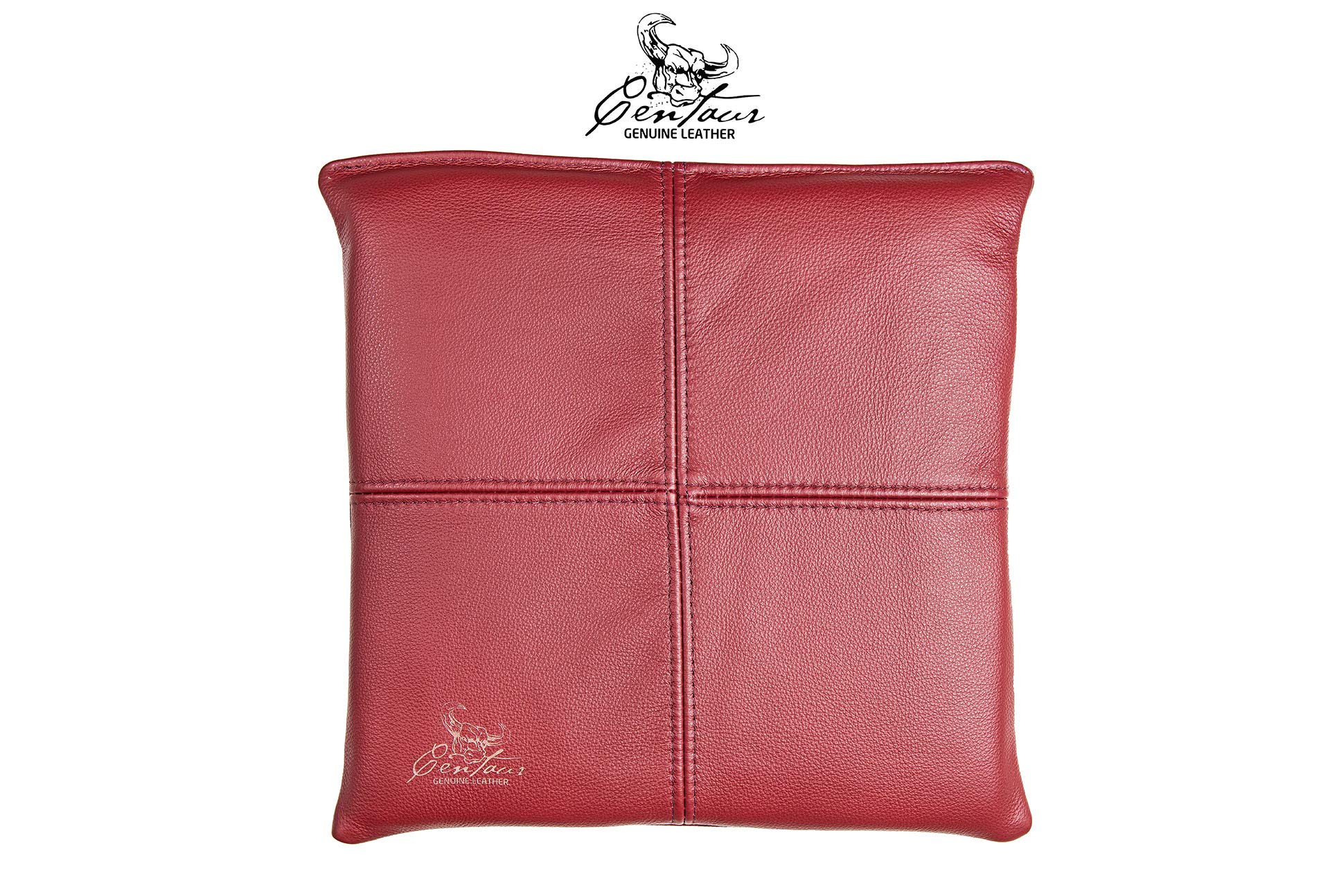 Centaur - Cuscino in Vera Pelle di Alta Qualità 35x35cm