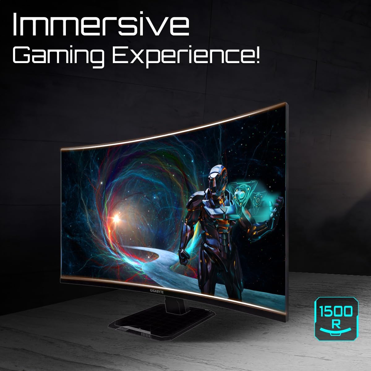 Gigabyte GS32QCA - Monitor Gaming Curvo QHD 31,5" - immagine 7