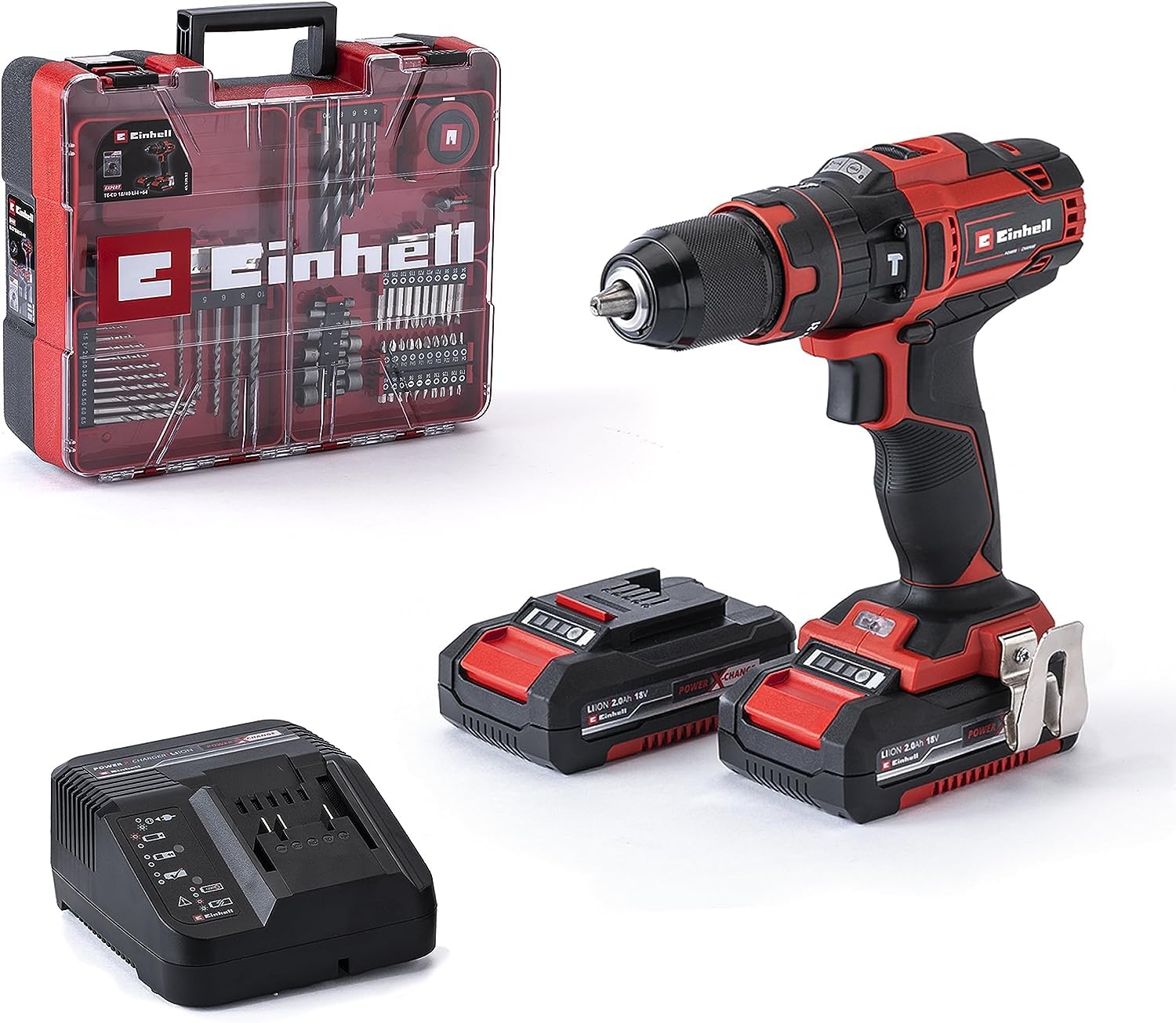Einhell TE-CD 18/40 Li-i +64 - Trapano Percussione 18V
