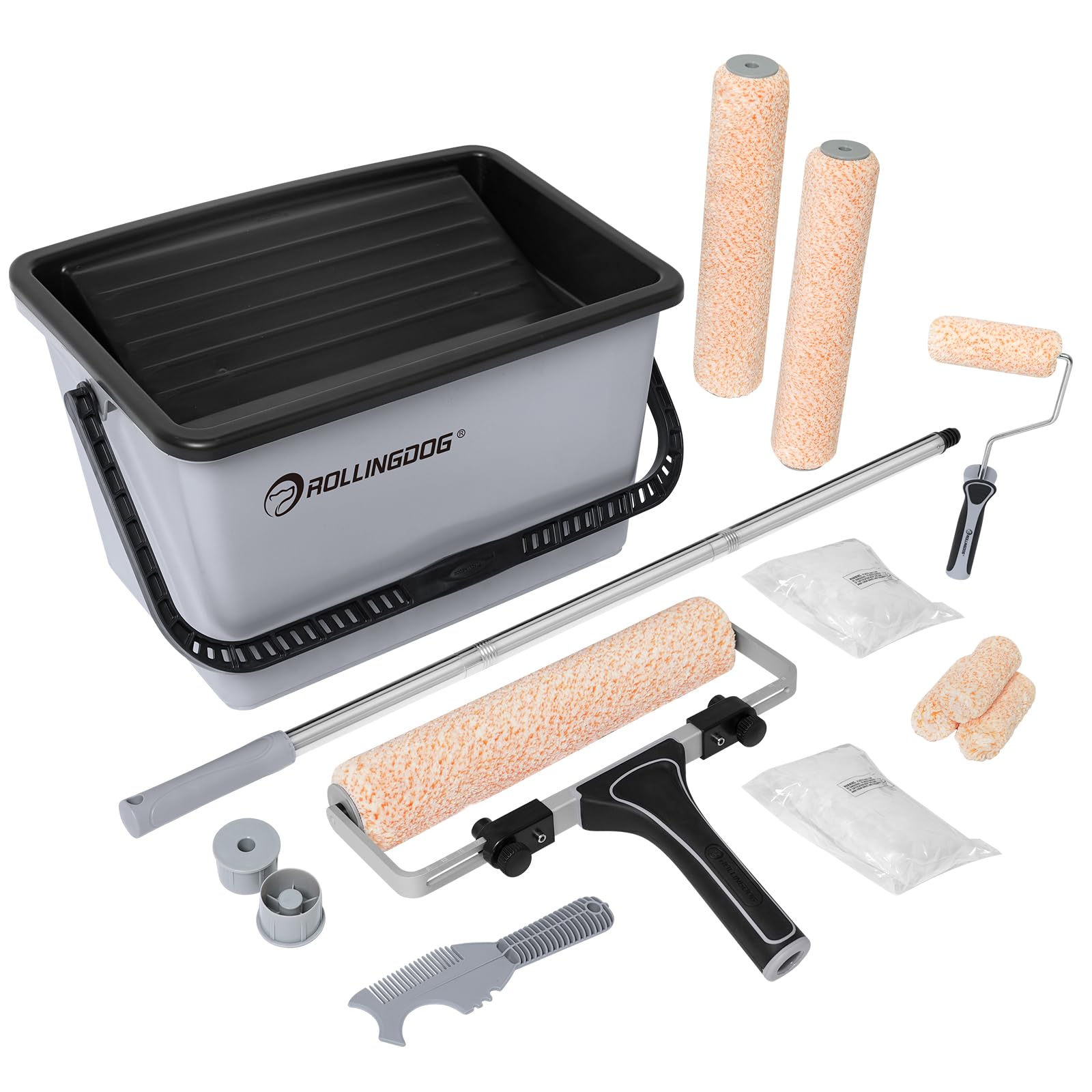 Rollingdog Set 21 Rulli da Pittura 30,5cm