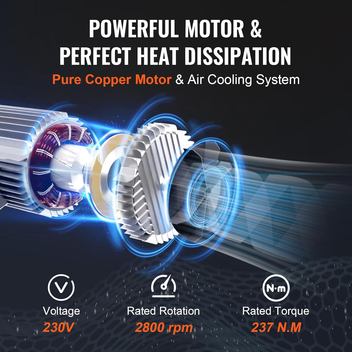 VEVOR Paranco Elettrico Doppio Cavo 800kg - immagine 5