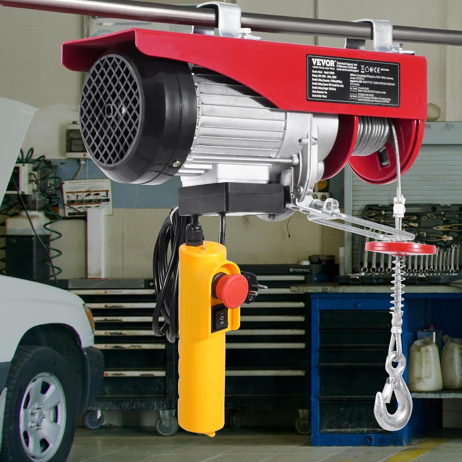 VEVOR Paranco Elettrico Doppio Cavo 800kg - immagine 8