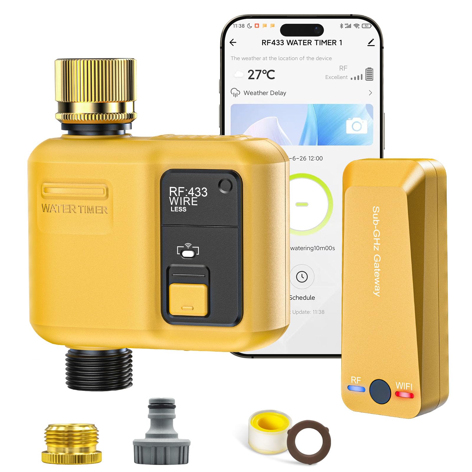 Sistema Irrigazione Intelligente Wi-Fi 1 Zona