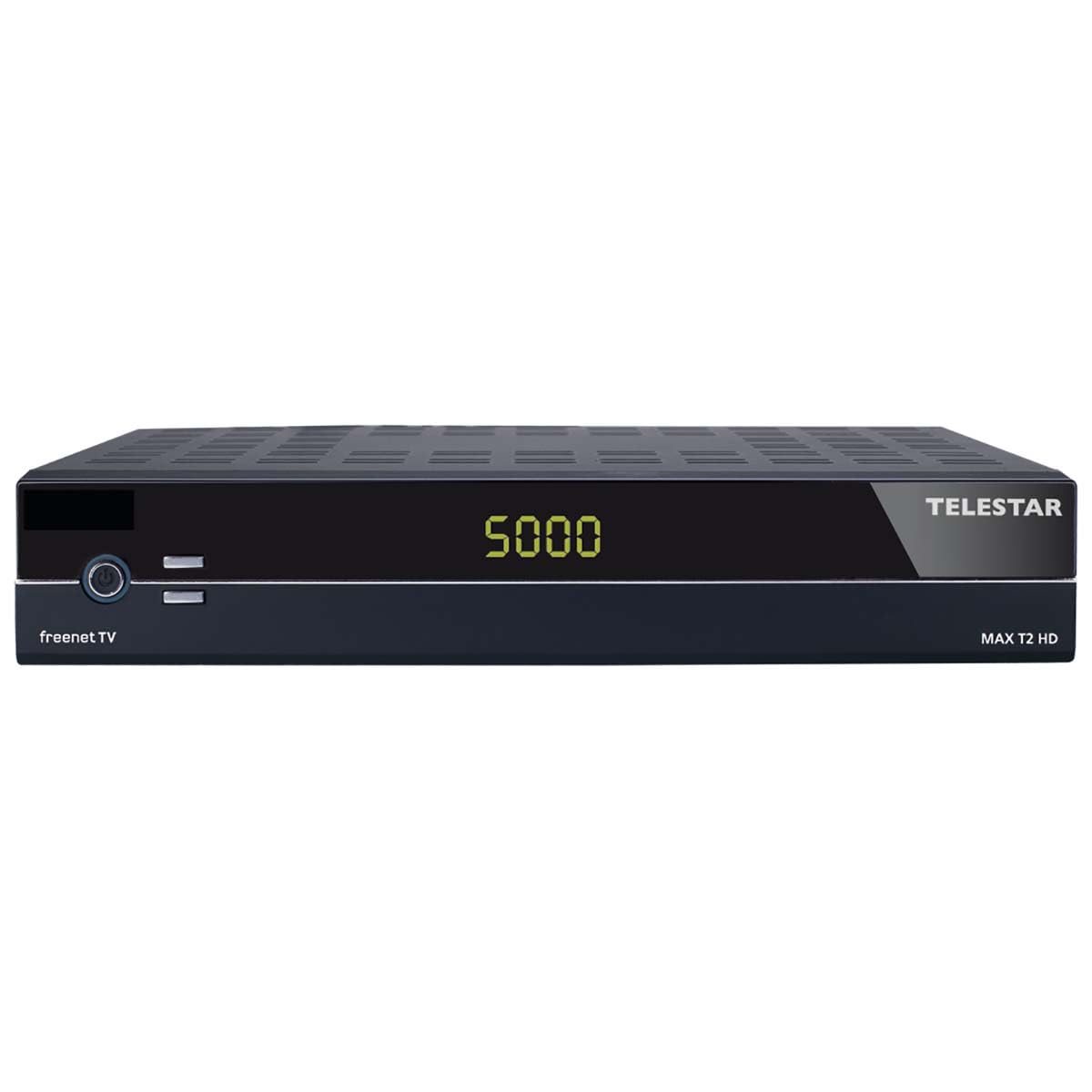 Telestar MAX T2 HD - Ricevitore DVB-T2 HD/DVB-C, Nero