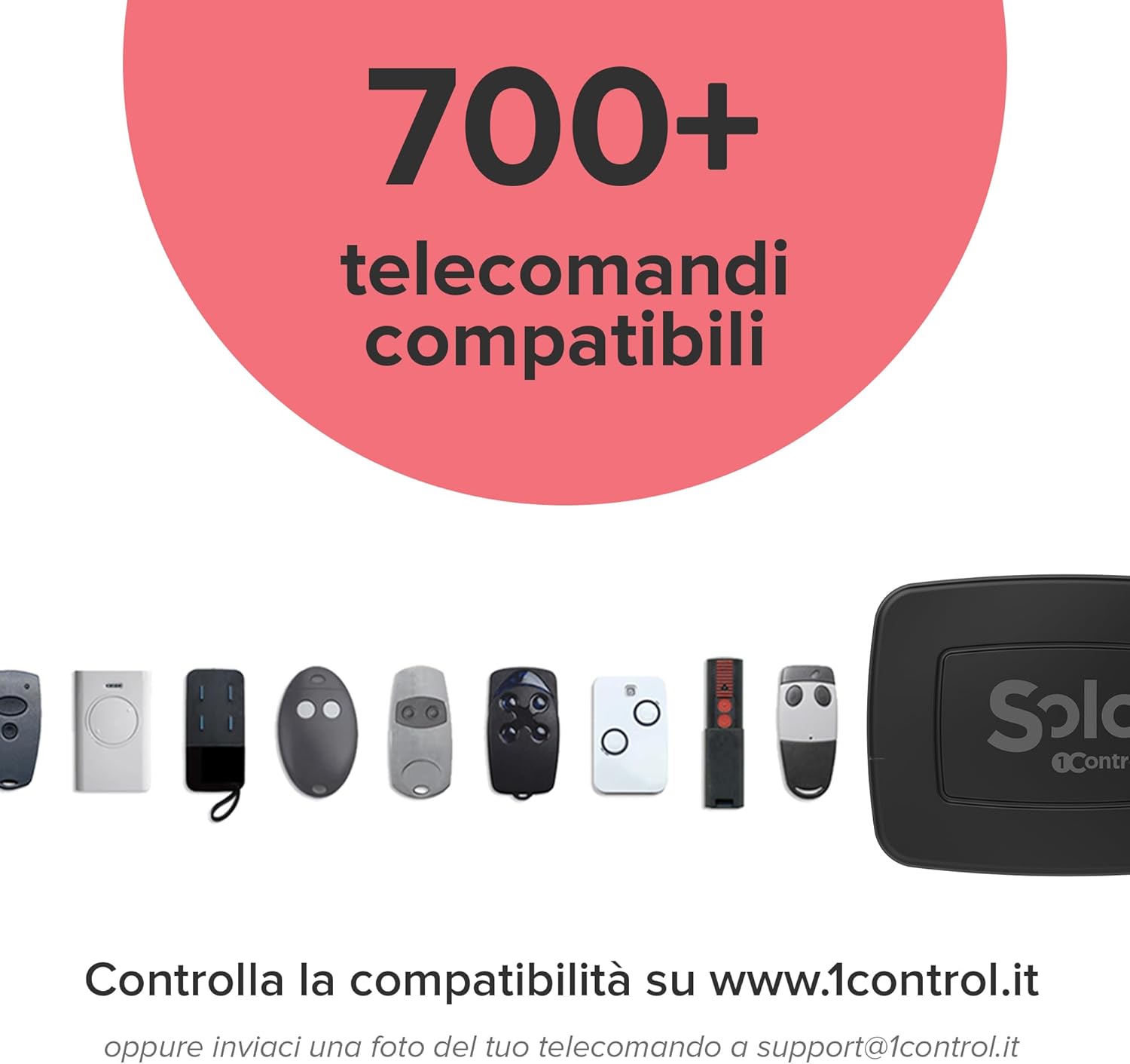 1control SOLO MINI - Apricancello Bluetooth per Smartphone - immagine 6