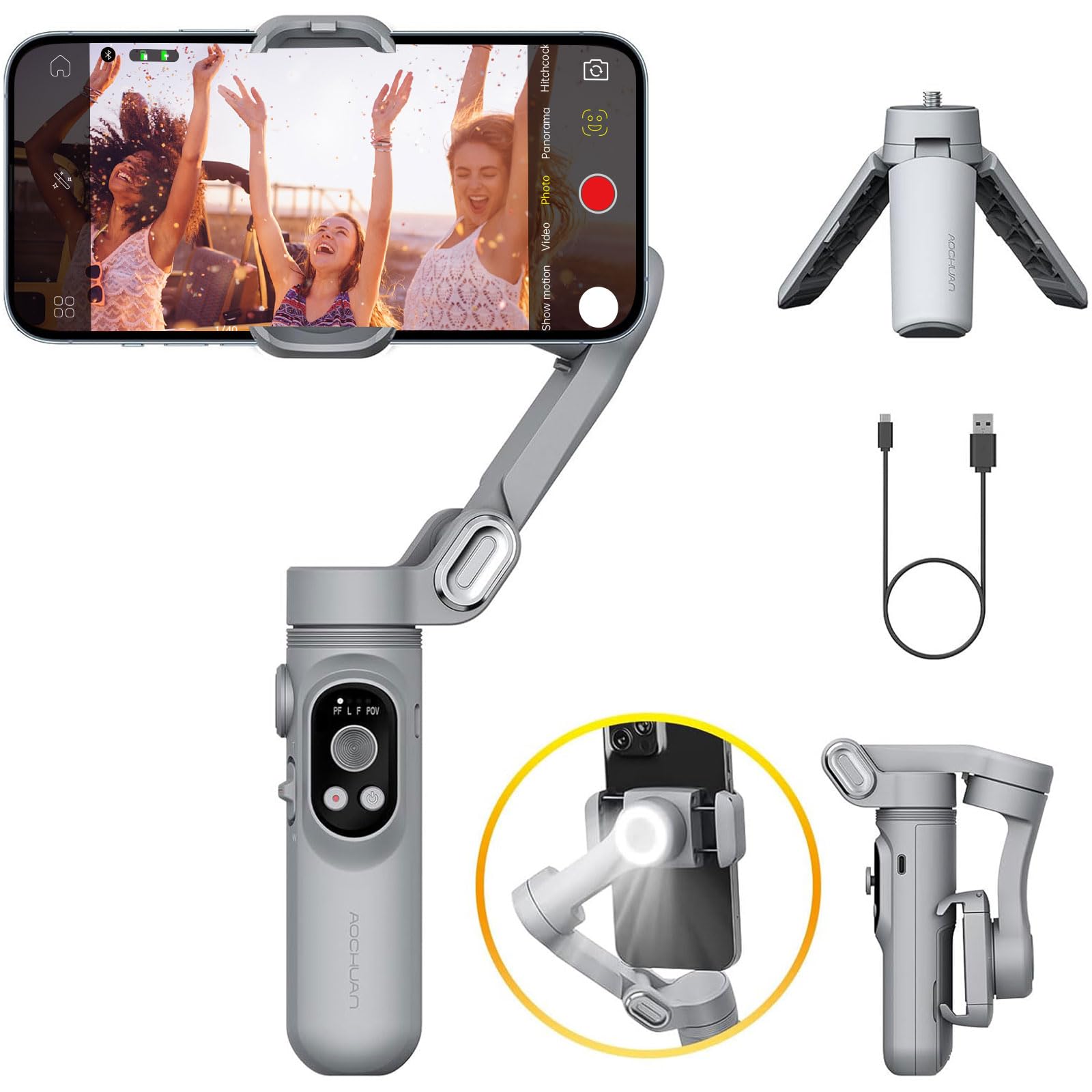 Aochuan SMART X - Stabilizzatore Gimbal 3 Assi