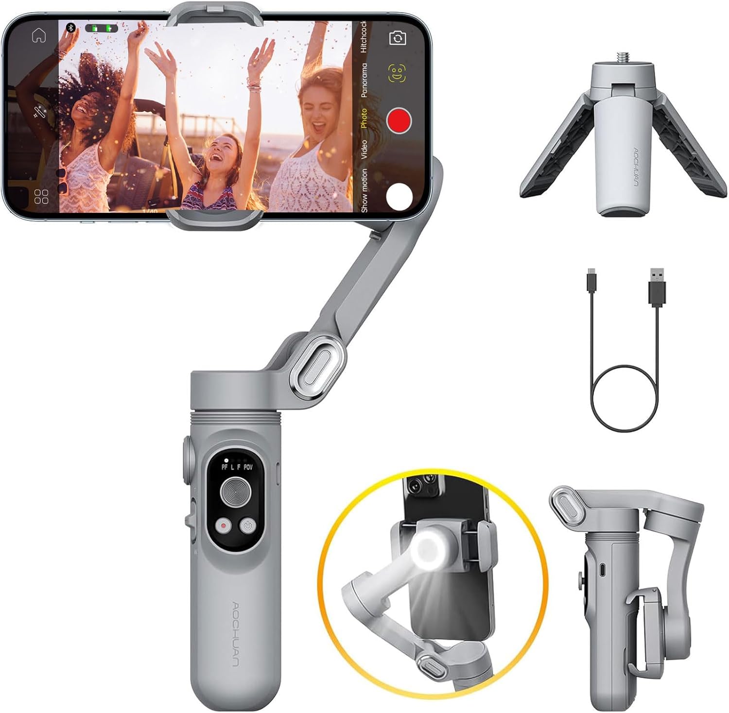 Aochuan SMART X - Stabilizzatore Gimbal 3 Assi - immagine 1