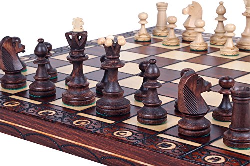 Chess And Games Shop Muba Set Scacchi in Legno 40cm