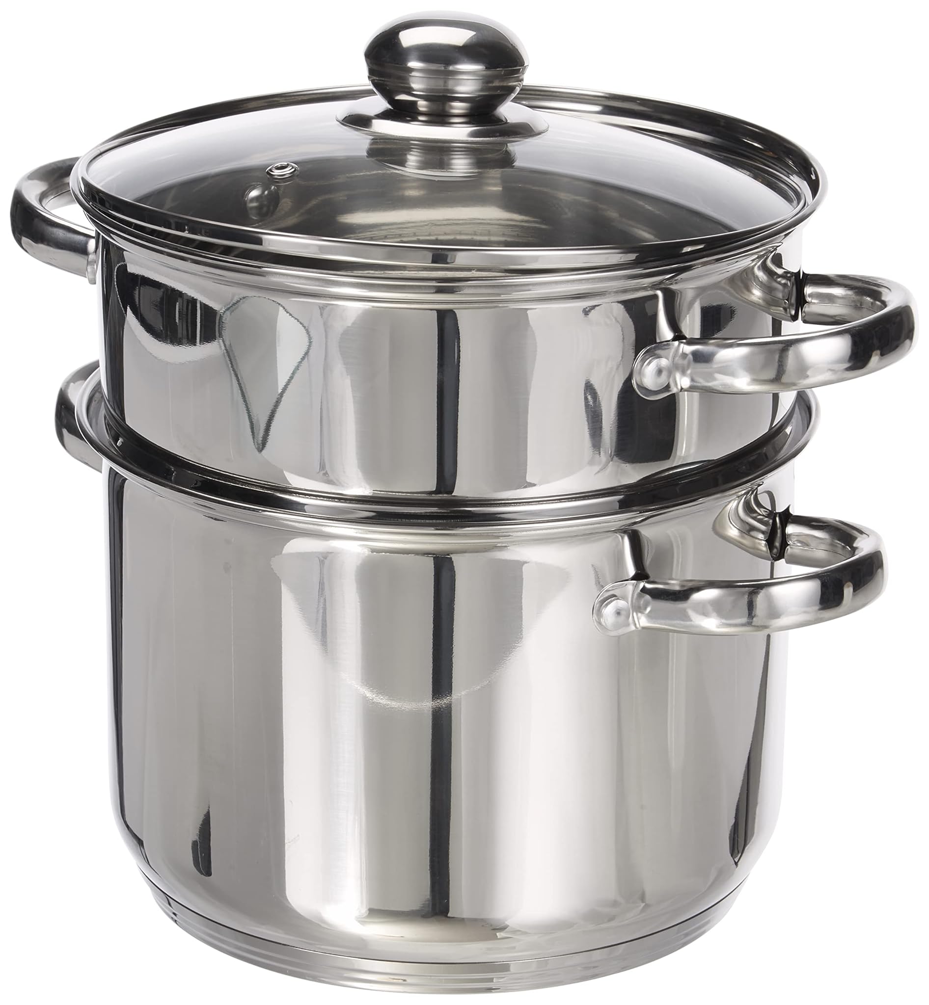 Kamberg Couscoussiera 3 in 1 Acciaio Inox 6L