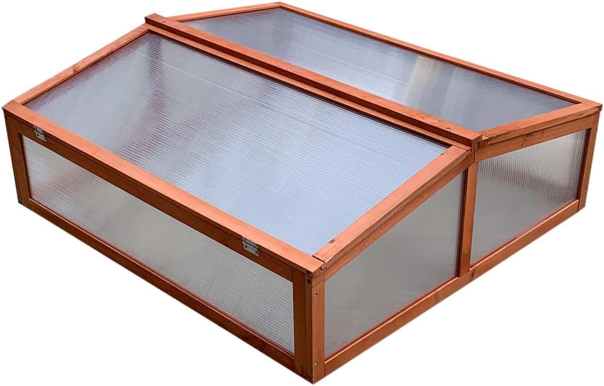 Gardiun Serra Wooden II 90x82x32 cm in Legno e Policarbonato