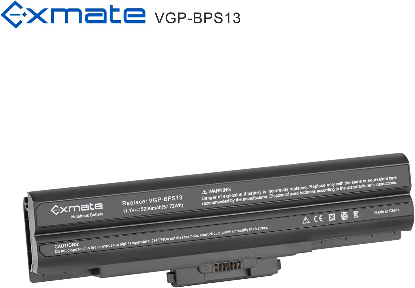 Exmate 11.1V 5200mAh Batteria per Sony VAIO Serie - immagine 6