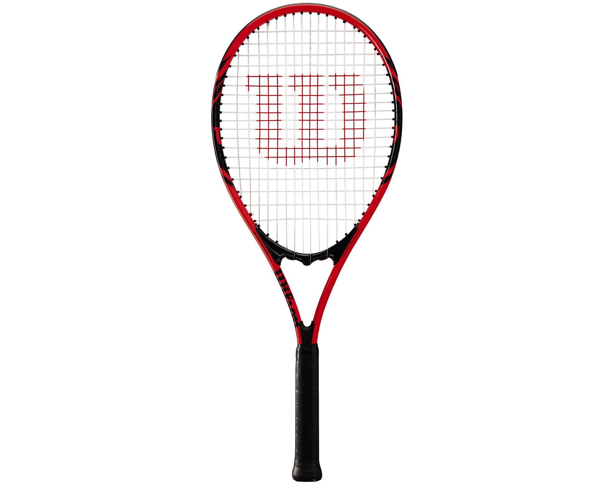 Wilson Federer Racchetta da Tennis, Rosso/Nero, L2